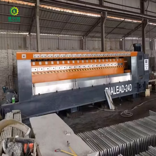 Automatische Poliermaschine für Granitsteinpoliermaschine Kontinuierliche Granitpoliermaschine Musteranpassung
